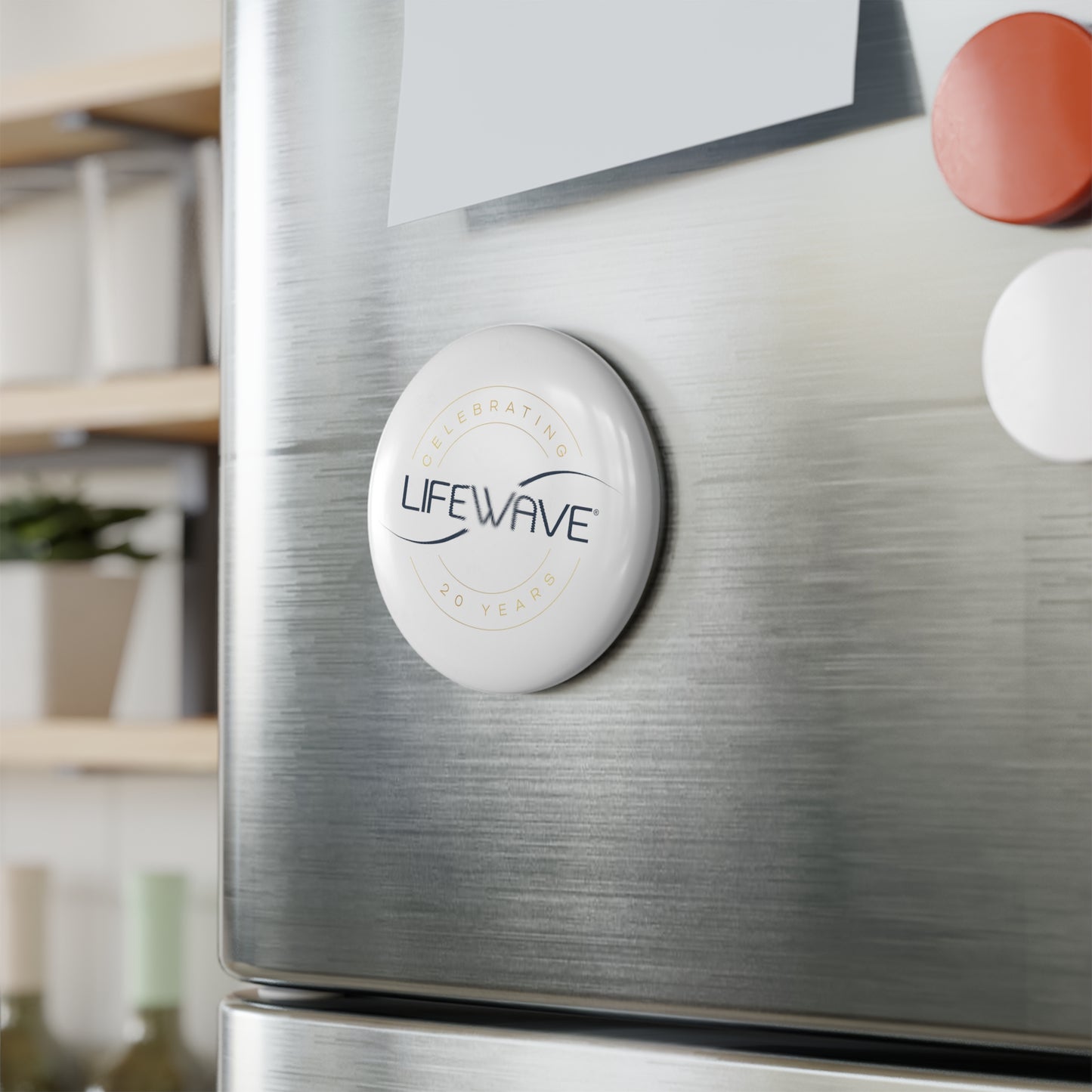 LifeWave Button Magnet, Round (1pc)