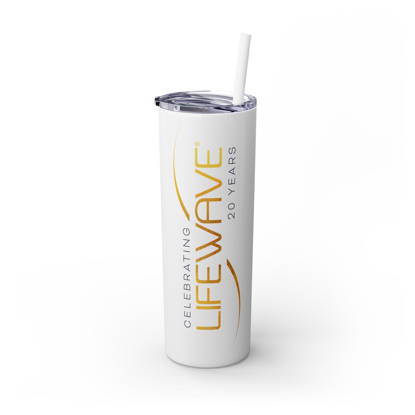 LifeWave Tumbler with Straw, 20oz